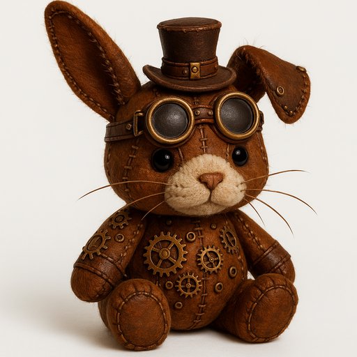 Bunny in Steampunk style