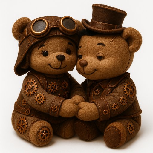 Steampunk Couple variant 3