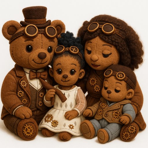 Steampunk Family variant 2