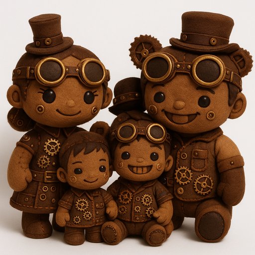 Steampunk Family variant 3