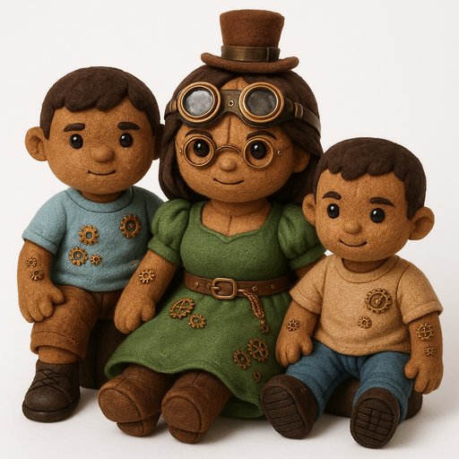 Steampunk Family variant 4