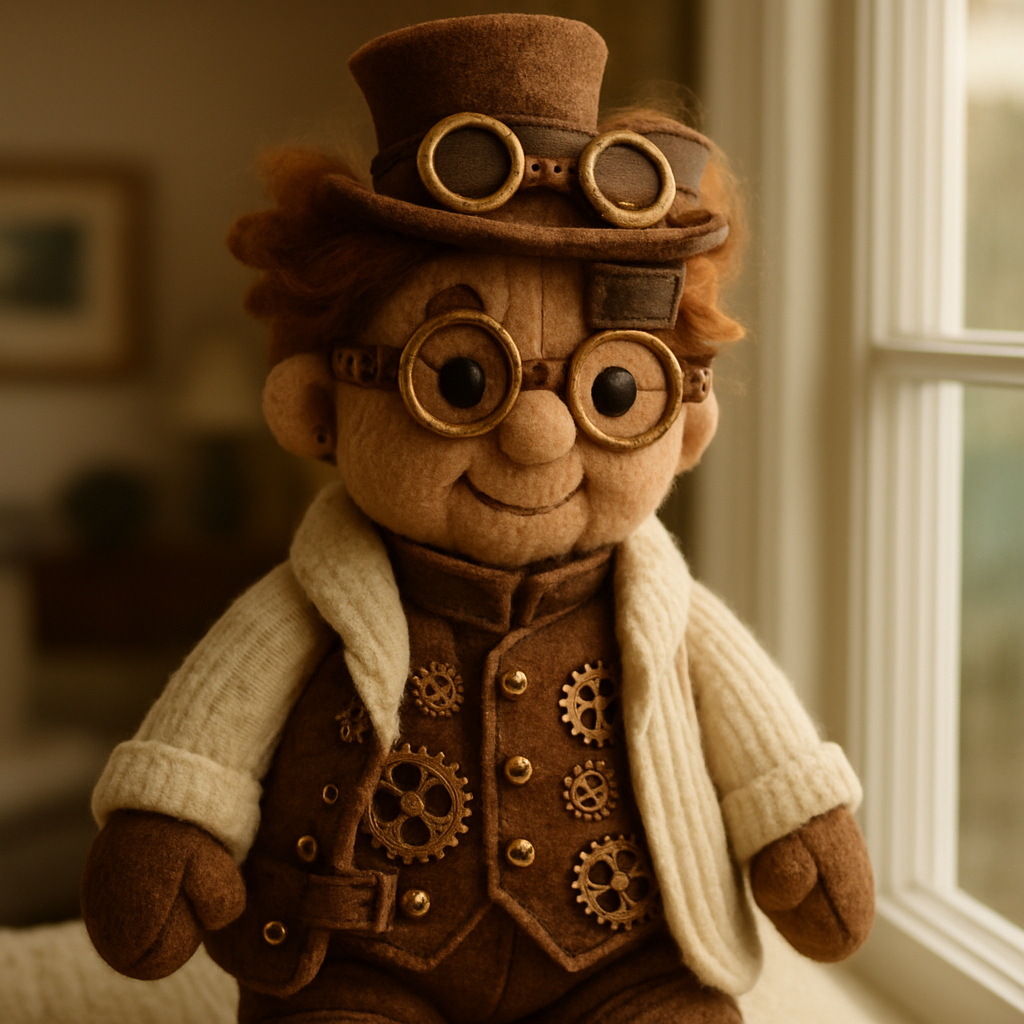 Steampunk plushy style example