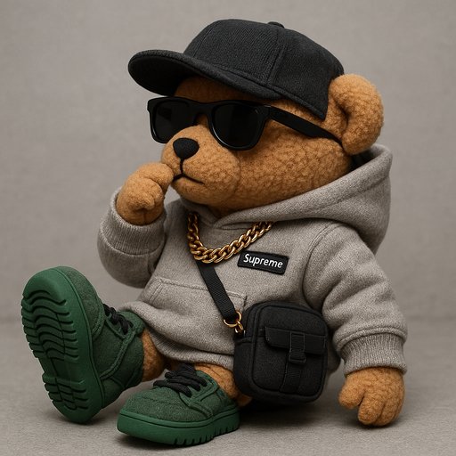 Baby in Streetwear/Hypebeast style