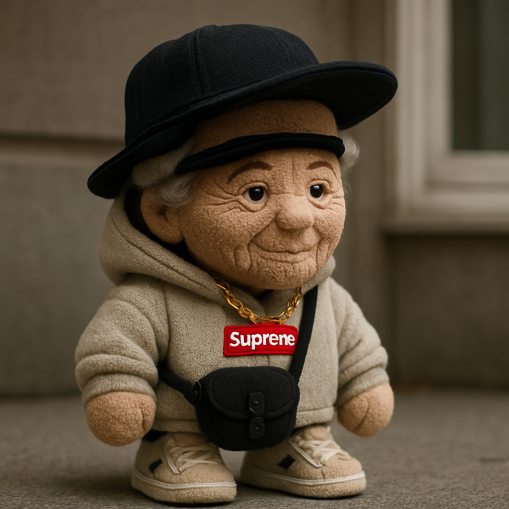 Streetwear/Hypebeast plushy style example