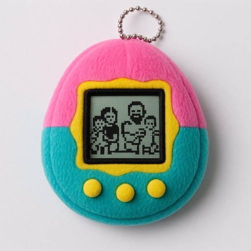 Family Digital Pet Device plushy toy