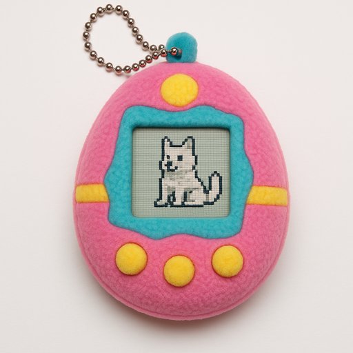 Husky Digital Pet Device plushy toy