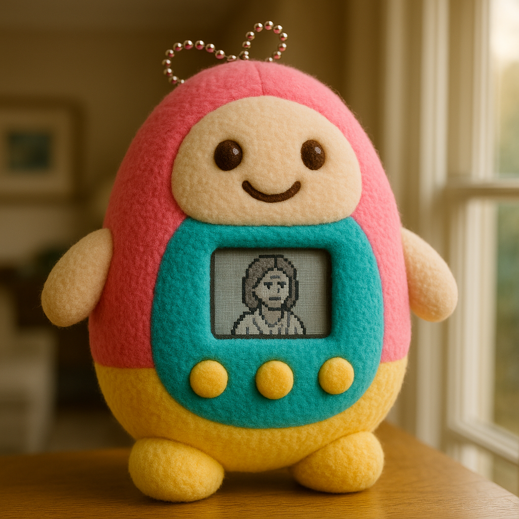 Digital Pet Device plushy style example