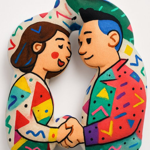 Terrazzo/Memphis Couple variant 3