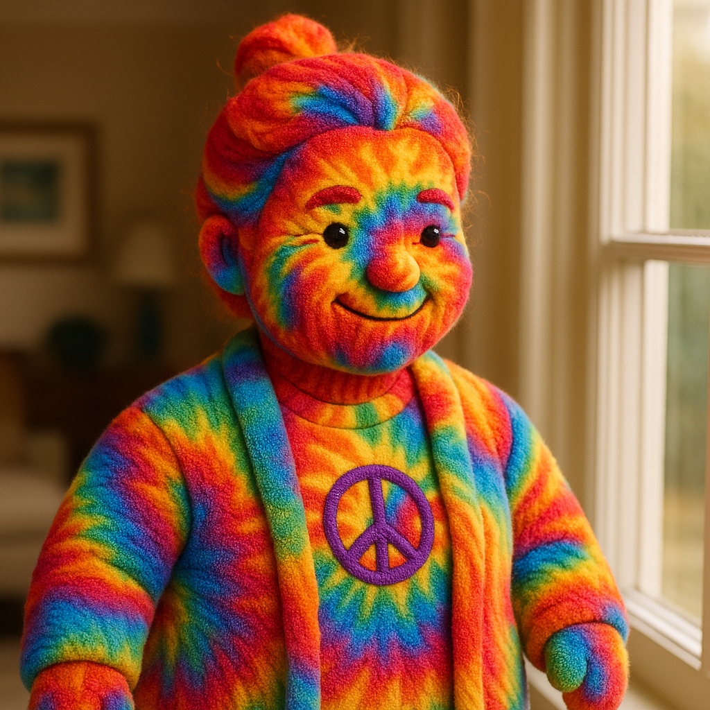 Tie-Dye plushy style example