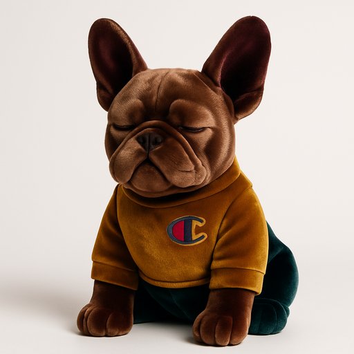 French Bulldog in Velvet/Smooth style