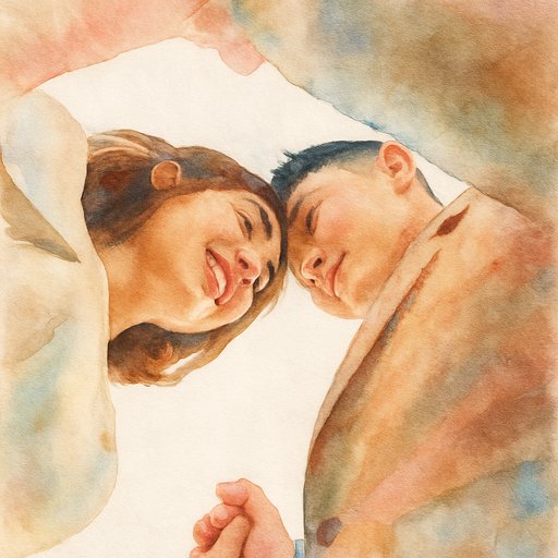 Watercolor Couple variant 3
