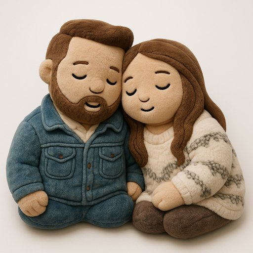 Couple Weighted/Anxiety plushy toy