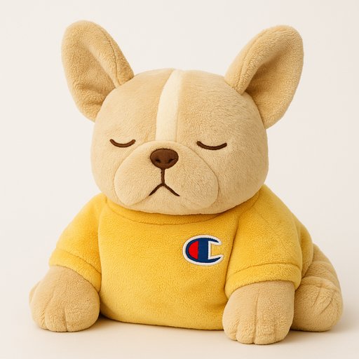 French Bulldog in Weighted/Anxiety style