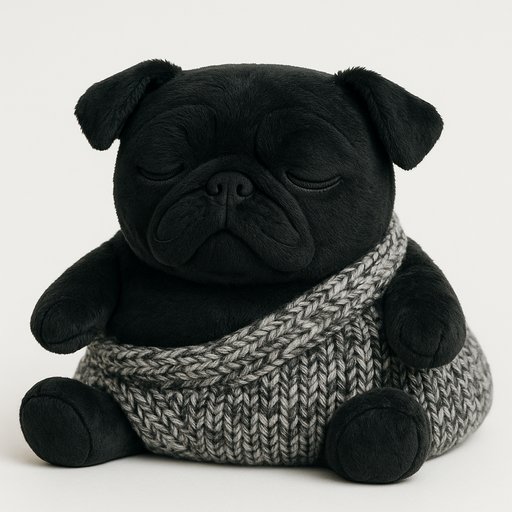 Pug Weighted/Anxiety plushy toy