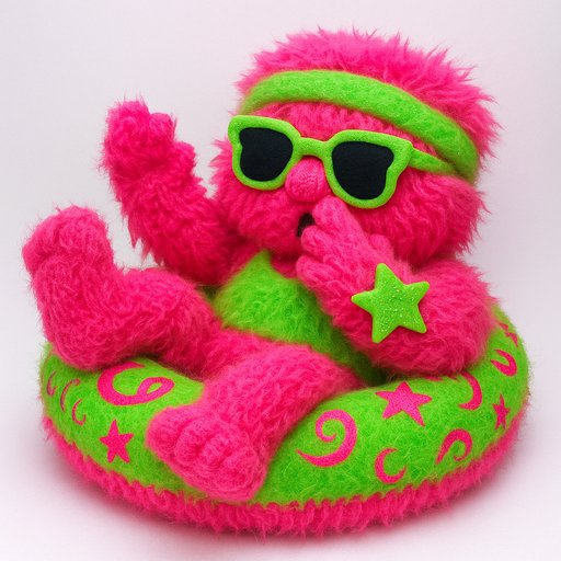 Baby in Y2K/Scene style