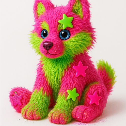 Husky Y2K/Scene plushy toy
