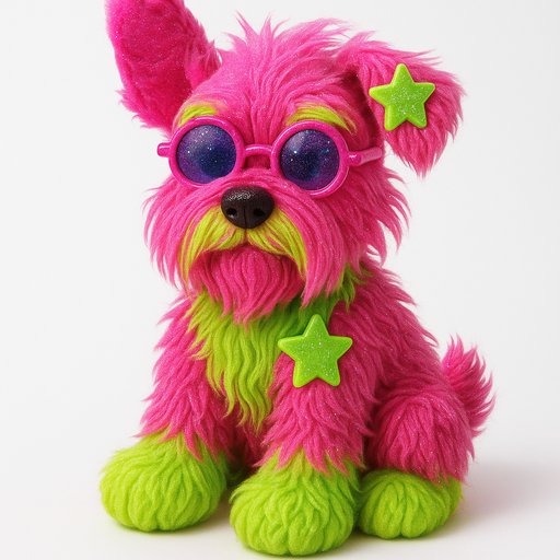 Labrador Y2K/Scene plushy toy