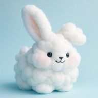 Cloud Fluff plushy style