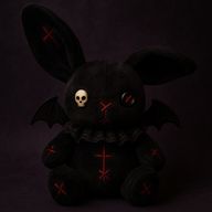 Goth/Dark plushy style