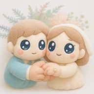 Couple plushy