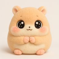 Hamster plushy