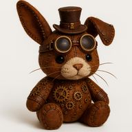 Steampunk plushy style