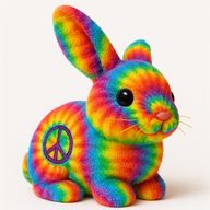 Tie-Dye plushy style